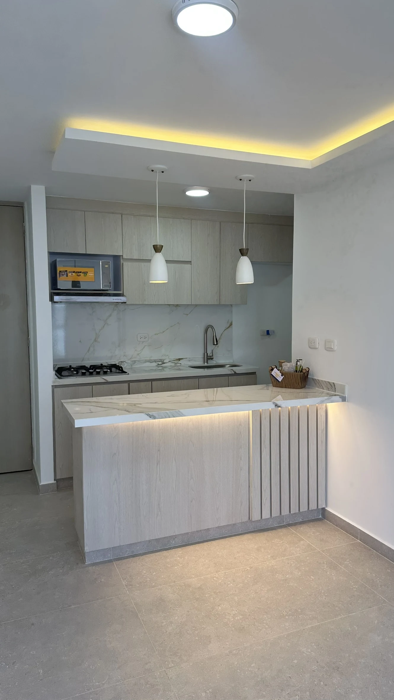 Cocina lineal